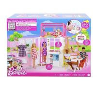 Barbie Fully Furnished Close And Go House Folding House Present Girls Toys Gift