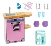 Barbie Decor Kitchen Set with Dishwasher