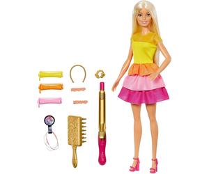 Barbie GBK24 Ultimate Curls Doll and Playset