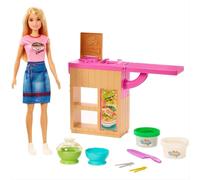 Barbie GHK43 Noodle Maker Doll and Playset