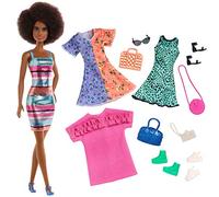 Barbie GHT32 Doll and Fashions, Multi-Colour