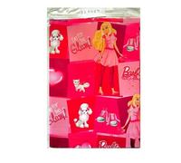 Barbie Gift Wrap Sheets Set Pink/white (One Size)