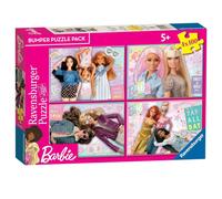 Barbie Girl Power Bumper Jigsaw Puzzle Pack 4 x 100 Pieces