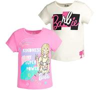 Barbie Girls 2 Pack T-Shirts Toddler to Little Kid