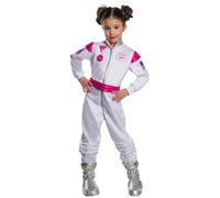 (S, White/Pink) Barbie Girls Astronaut Costume