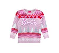 Barbie Girls Christmas Jumper | Pink 11-12 Years