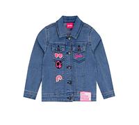 Barbie Girls Embroidered Denim Jacket Outerwear For Kids Blue 8-9 Years