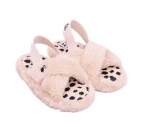 Barbie Girls Faux Fur Slip-on Slippers NS7052