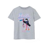 Barbie Girls Grey Merry & Bright Short Sleeved T-Shirt - 5-6 Years