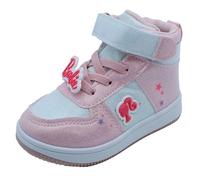 Barbie Girls High Top Sneakers, Barbie With light pink glitter, 13.0 cm