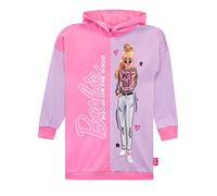 Barbie Girls Hoodie Dress Daywear For Kids Multicolour 9 to 10 Years Multicolor