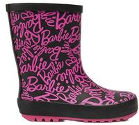Barbie Girls Kids Wellies Childrens Rubber Wellington Rain Boots Girls Snow Welly (Pink, UK Footwear Size System, Little Kid, Numeric, Medium, 13)