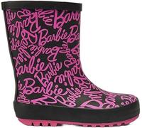 Barbie Girls Kids Wellies Childrens Rubber Wellington Rain Boots Girls Snow Welly (Pink, UK Footwear Size System, Big Kid, Numeric, Medium, 1)