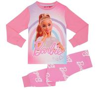 Barbie Girls Long Pyjama Set - 4-5 Years 110cm Pink