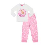Barbie Girls Luxury Fleece Long Pyjama Set