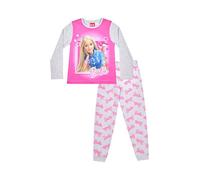 Barbie Girls Official Mattel Long Pink Pyjamas