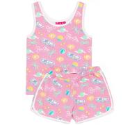 Barbie Girls Pink 2 Piece Towelling Co-ord - 5-6 Years