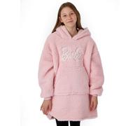 (9-13 Years) Barbie Blanket Hoodie (Girls Pink)
