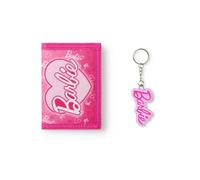 Barbie Girls Pink Logo Velcro Wallet (One Size)