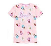 Barbie Girls Pink Short Sleeve Nightdress - 7-8 Years