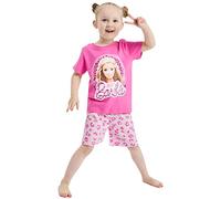 Barbie Girls Short Pyjamas Nightwear Shorty, 9-10 Years Pink