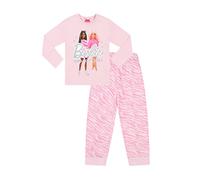 Barbie Girls Unstoppable Long Pink Pyjama Set