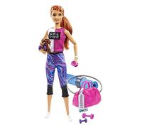 Barbie GJG57 Doll,Pink,white