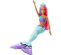 Barbie Dreamtopia Mermaid Doll with Light Blue & Purple Tail