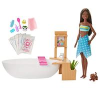Barbie GJN33 Fizzy Bath Doll and Play Set