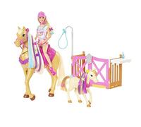 Barbie Groom 'N Care Doll, Horses And Playset