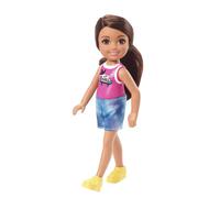 Barbie Gxt40 Club Chelsea Pink Top/brown Hair Doll (Dwj33)
