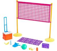 Barbie GYG18 Beach Volleyball Playset, Multicolor, 25.4 cm*3.7 cm*25.4 cm