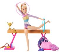 Barbie Gymnastics Doll & Accessories Playset