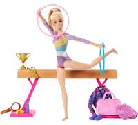 Barbie Gymnastics Doll & Accessories Playset