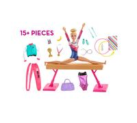 Barbie Gymnastics Playset | Doll & Accessories | Creative Gymnast Play Set