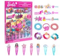 Barbie Hair Accessories Set with Hair Clips, Bows & Scrunchies