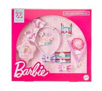 Barbie Hair Styling Set with 24 Hair Accessories for Girls 3-7 Years - Creative Play Kit Including Clips, Headband, Jewellery & More - Play Set for Children - Fun Fashion Beauty Gift Set, Birthday