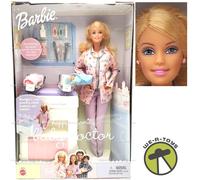 Barbie Happy Family Baby Doctor Doll & Table 2002 Mattel #56726