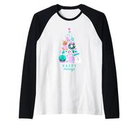 Barbie Happy Holidays Raglan Baseball Tee