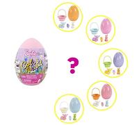 Barbie HCC74 Colour Reveal Animal Friend with 6 Surprises: Easter Egg Container with Metallic Blue Lamb, 3 Surprise Bags with 2 Mini Animals and an Easter Basket, Gift for Children from 3 Years