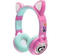 Barbie Headphones with Bluetooth Foldable Cat Ears & LED Lights