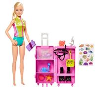 Barbie You Can Be Anything Marine Biologist Doll and Mobile Lab Playset