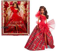 Barbie Holiday Christmas 2024 Brunette Doll Signature Limited Version Mattel
