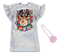 Barbie Holiday Fashion Assortment of Doll Clothes Complete Outfits Dolls Gift for 3 to 8 Year Olds