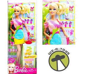 Barbie I Can Be Floral Designer Target Exclusive 2012 Mattel Y7485 NRFB