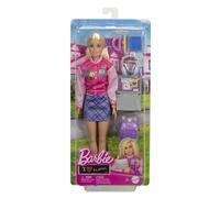 Barbie Back To School Doll With Pink Top And Shorts