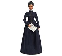 Barbie Ida B. WellsInspiring Women Doll Wearing Blue Dress, with Newspaper Accessory, Gift for Collectors and Kids Ages 6+