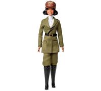 Barbie Inspiring Women Collector Series: Bessie Coleman Doll, Signature Edition, Aviator Suit, Displayable Packaging, HJX36