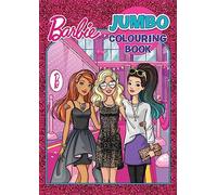 Barbie Jumbo Colouring Book Artist Activity Pad 100+ Images to Colour Barbie Movie Drawing Painting Set