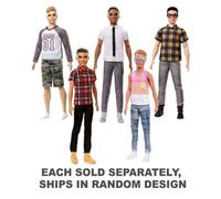 Barbie Ken Fashionistas Fashion Doll (1pc Random Style)